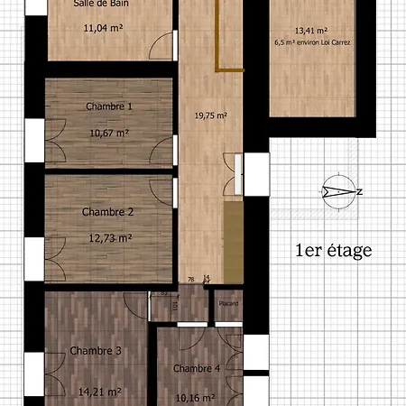 Logis D'aubigny بيت للعطل *